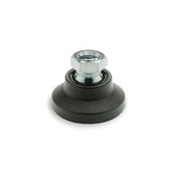 GN 343.3 Levelling Feet Foot Plastic Female Thread Steel